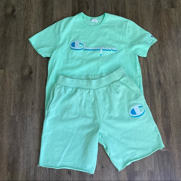 Cutoff Shorts Champion Reverse Weave Sweat Short Champion Sea